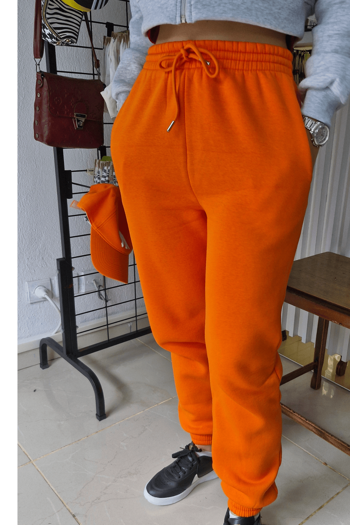 Alt Eşofman Turuncu Renk