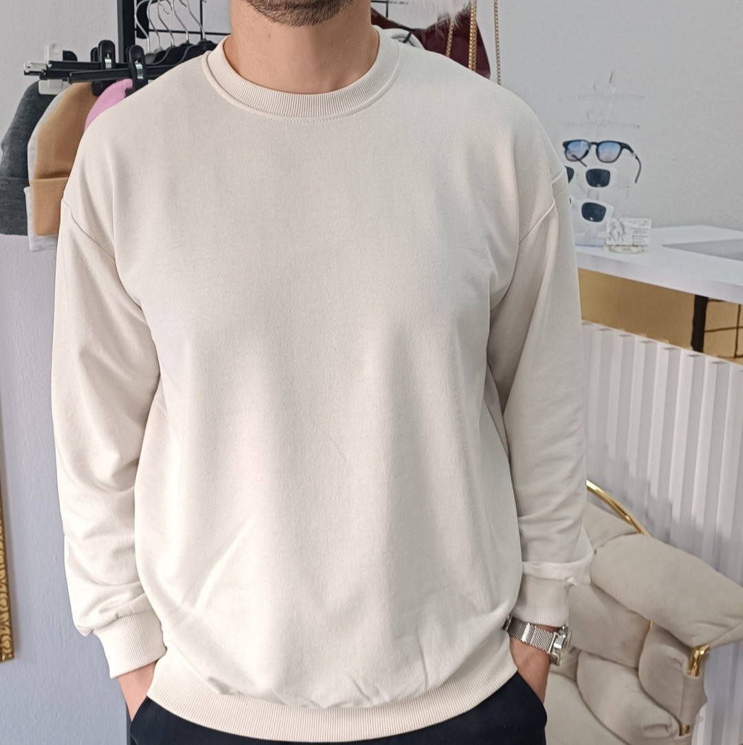 Sweatshirt Krem Renk