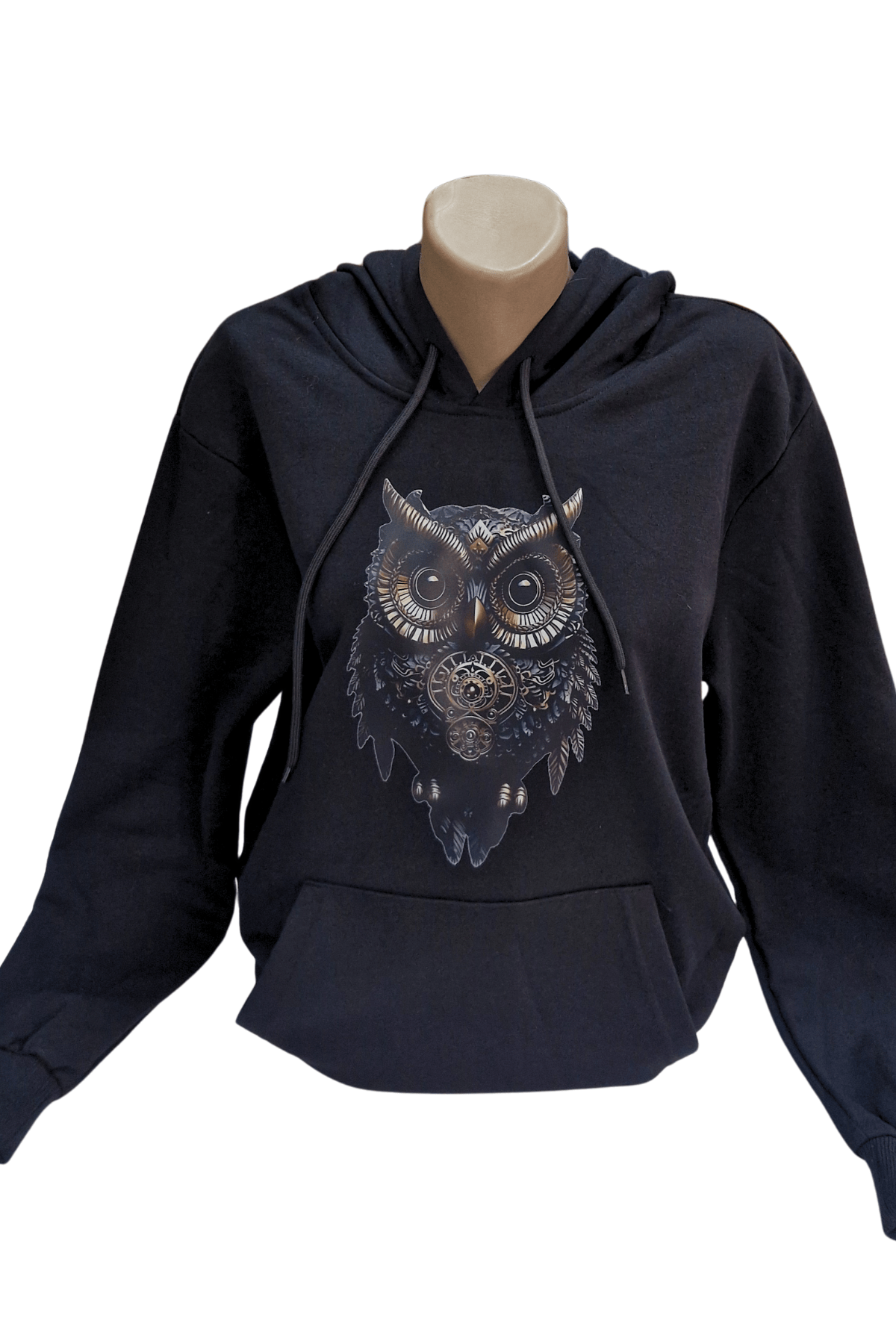 Unisex Baskılı Kapüşonlu İki İplik Sweatshirt