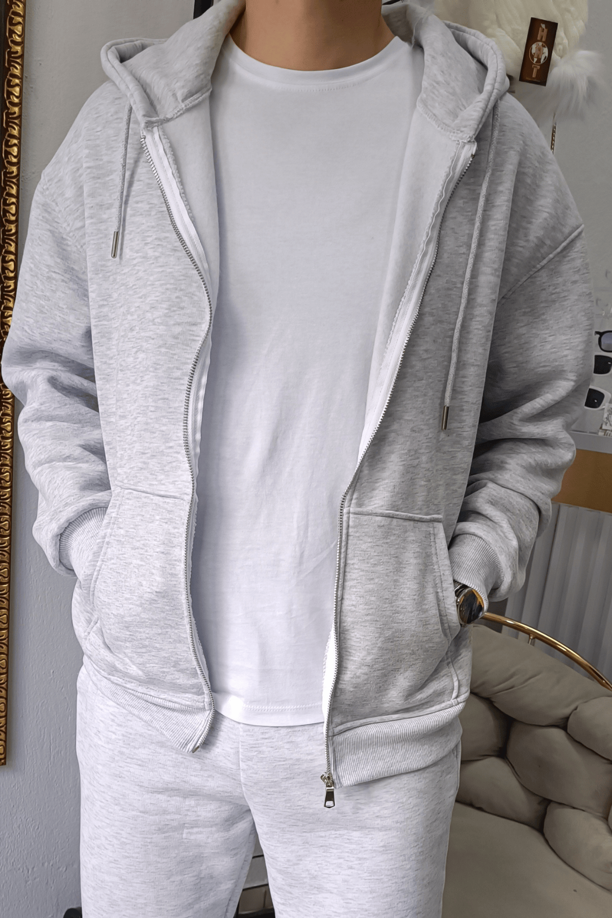 Üst Eşofman Karmelanj Renk